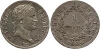 Frankreich, Kaiserreich 1 Franc Napoleon I., 1804 - 1814, 1815, Paris -