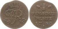Brandenburg-Preußen 1 Pfennig Friedrich II., 1740 - 1786, Berlin -