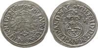 Brandenburg-Ansbach, Markgrafschaft 3 Kreuzer (Groschen) Johann Friedrich, 1667 - 1686, Schwabach -