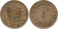 Dänemark, Königreich 1 Skilling Rigsmont Frederik VII., 1848 - 1863 -
