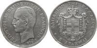 Griechenland, Königreich 5 Drachmen Georg I., 1863 - 1913 -