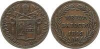 Kirchenstaat 1/2 (Mezzo) Baiocco Gregor XVI., 1831 - 1846, Bologna -