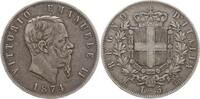 Italien, Königreich 5 Lire Vittorio Emanuele II., 1861 - 1878, Mailand -