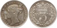 Großbritannien 3 Pence Victoria, 1837 - 1901 -