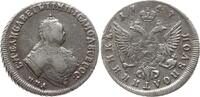 Russland Polupoltinnik (1/4 Rubel, 25 Kopeken) Elisabeth I., 1741 - 1761, Moskau, Roter Münzhof -