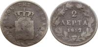 Griechenland, Königreich 2 Lepta Otto von Bayern, 1832 - 1862 -