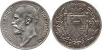 Liechtenstein, Fürstentum 2 Franken Johann II., 1858 - 1929, Bern -