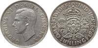 Großbritannien 1 Florin (2 Shillings) George VI., 1936 - 1952 -