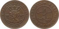 Niederländisch Ostindien 1 Cent Wilhelm III., 1849 - 1890 -