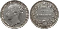 Großbritannien 1 Shilling Victoria, 1837 - 1901, Die No. 46 -