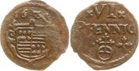 Mansfeld, Grafschaft Kipper - 6 Pfennig -