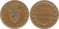 Nassau, Herzogtum Kreuzer Adolph, 1839 - 1866 -