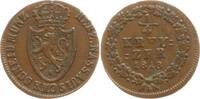 Nassau, Herzogtum 1/4 Kreuzer Wilhelm, 1816 - 1839 -