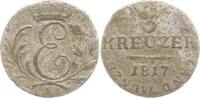 Sachsen-Coburg-Saalfeld, Herzogtum 3 Kreuzer Ernst, 1806 - 1826 -