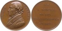 Großbritannien, Königreich, London, Stadt Bronzemedaille auf George Canning, 1771 - 1827, britischer Außen- und Premierminister -