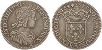 Frankreich, Königreich 1/12 Ecu à la mèche courte Ludwig XIV., 1643 - 1715, Paris -