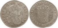 Frankreich, Königreich 1/10 Ecu de France-Navarre Ludwig XV., 1715 - 1774, Straßburg -