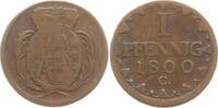 Sachsen, Kurfürstentum Cu Pfennig Friedrich August III., 1763 - 1806, Dresden -