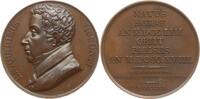 Frankreich, Königreich Bronzemedaille Suite Durand, v. Caqué. a.d. ital. Archäologen Quirino Visconti, 1751 - 1818 -