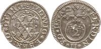 Öttingen, Grafschaft 2 Kreuzer (Halbbatzen) 1624 Ludwig Eberhard, 1622 -... 40,00 EUR prix TTC + 6,00 EUR frais d'envoi