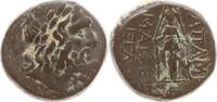 Phrygia - Apameia Bronze Kopf Zeus n.r. / Statue Artemis Anaitis , Magistrates Maipherno und Eglogistes -