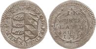 Württemberg, Herzogtum Kreuzer Karl Friedrich, 1738 - 1744, Interpunktionsvariante fehlt bei Klein/Raff -
