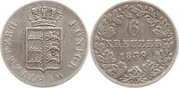 Württemberg, Königreich 6 Kreuzer Wilhelm I., 1816 - 1864 -