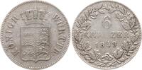 Württemberg, Königreich 6 Kreuzer Wilhelm I., 1816 - 1864 -