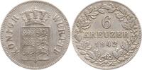 Württemberg, Königreich 6 Kreuzer Wilhelm I., 1816 - 1864 -