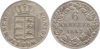 Württemberg, Königreich 6 Kreuzer Wilhelm I., 1816 - 1864 -