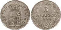 Württemberg, Königreich 6 Kreuzer Wilhelm I., 1816 - 1864 -
