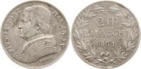 Vatikan 20 Baiocchi Pius IX., 1846 - 1878, An XV -