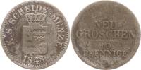 Sachsen, Königreich Neugroschen Friedrich August II., 1836 - 1854 -