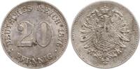 Kaiserreich Deutschland 20 Pfennig -