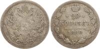 Russland, Kaiserreich 20 Kopeken Alexander II., 1855 - 1881, St. Petersburg -