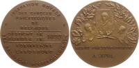 Belgien, Königreich Bronzegußmedaille Preismedaille, Fonson, Fédération Royale des Cercles Philatéliques de Belgique -