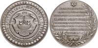 Österreich, Kaiserreich, Baden, Stadt Versilberte Bronzemedaille auf die Vereinigung der Gemeinden Baden und Weikersdorf bei Wien -