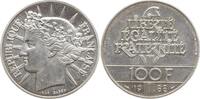Frankreich, 5. Republik 100 Francs, Piefort Fraternité -