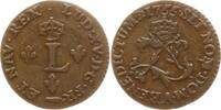 Frankreich, Königreich Double Sol en billon Ludwig XV., 1715 - 1774, Paris -