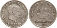 Italien, Königreich 10 Soldi Napoleon I., 1804 - 1814, Mailand -