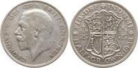 Großbritannien 1/2 Crown George V., 1910 - 1936 -