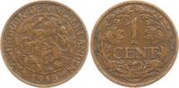 Niederlande, Königreich 1 Cent Wilhelmina, 1890 - 1948 -