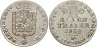 Westfalen, Königreich 1/6 Taler Hieronymus Napoleon, 1807 - 1813, Braunschweig, Var. mit Punkt hinter FEIN -