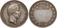 Frankreich, Königreich Silbermedaille Karl X., 1824 - 1830, Paris, von Dubois und Puymaurin, Chambre des Députés -