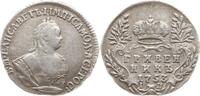Russland 10 Kopeken (Grivennik) Elisabeth I., 1741 - 1761, Moskau -