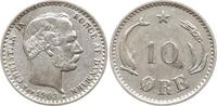 Dänemark, Königreich 10 Öre Christian IX., 1863 - 1906 -