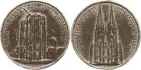 Köln, Stadt Zinnmedaille auf den Weiterbau des Doms, von Neuss -