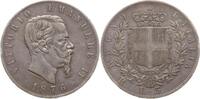 Italien, Königreich 5 Lire Vittorio Emanuele II., 1861 - 1878 -