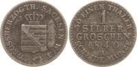 Sachsen-Weimar-Eisenach, Herzogtum Silbergroschen Carl Friedrich, 1828 - 1853 -