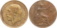 Großbritannien Farthing George V., 1910 - 1936 -